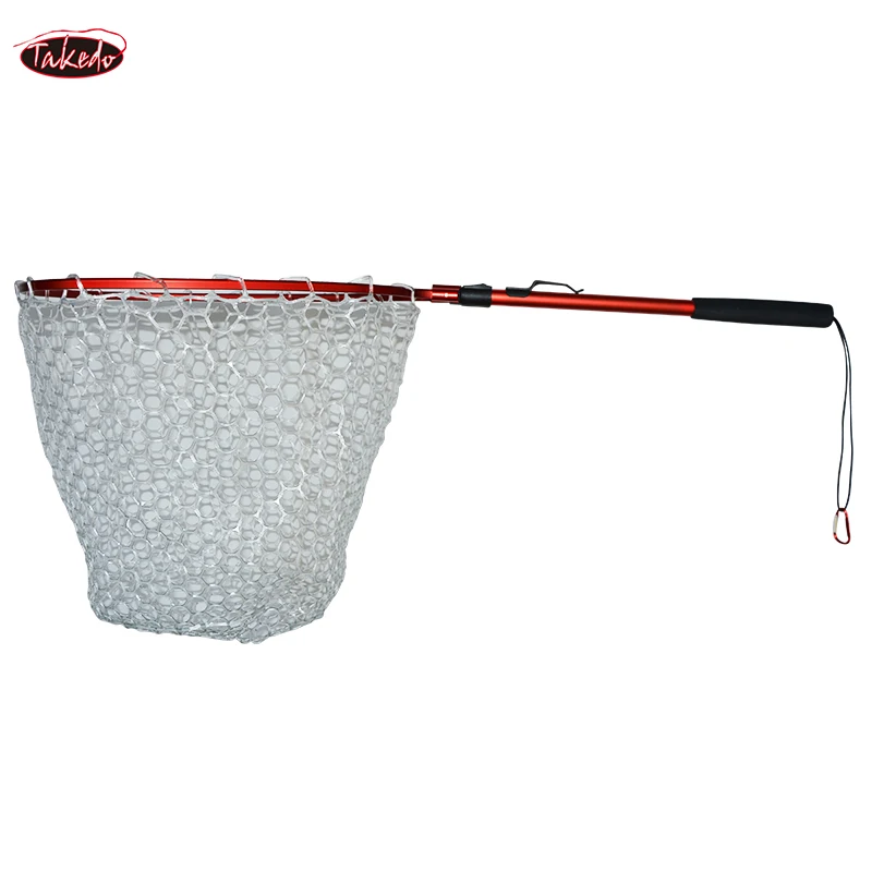 Salabre plegable Takedo DS01 – Red ultraligera con malla de goma - imagen 4