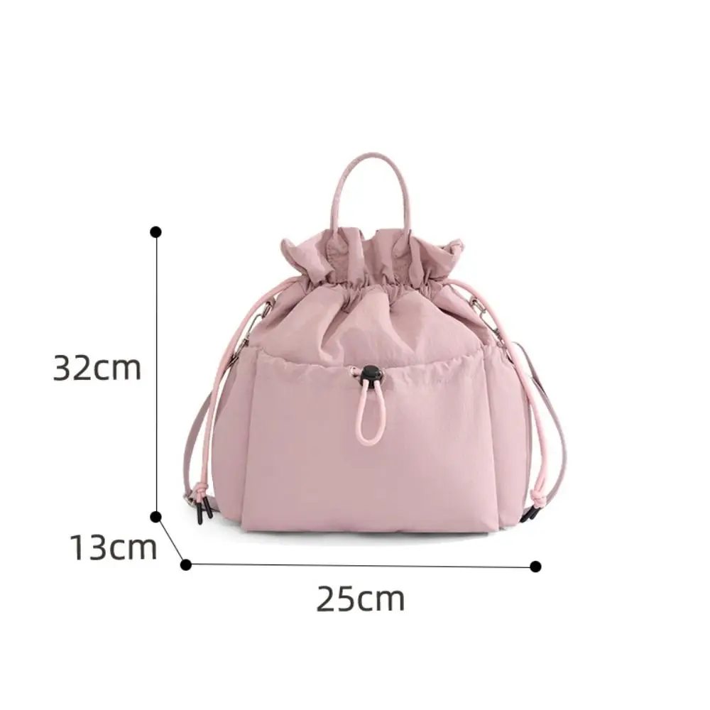 Bolsa térmica impermeable con cordón y asa portátil de capacidad - imagen 5