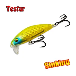 Testar Señuelo Hundente Crankbait para Trucha y Perca