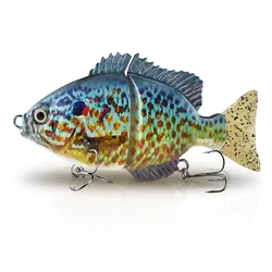 Señuelo Glide Bait Bluegill rígido de una sola pieza