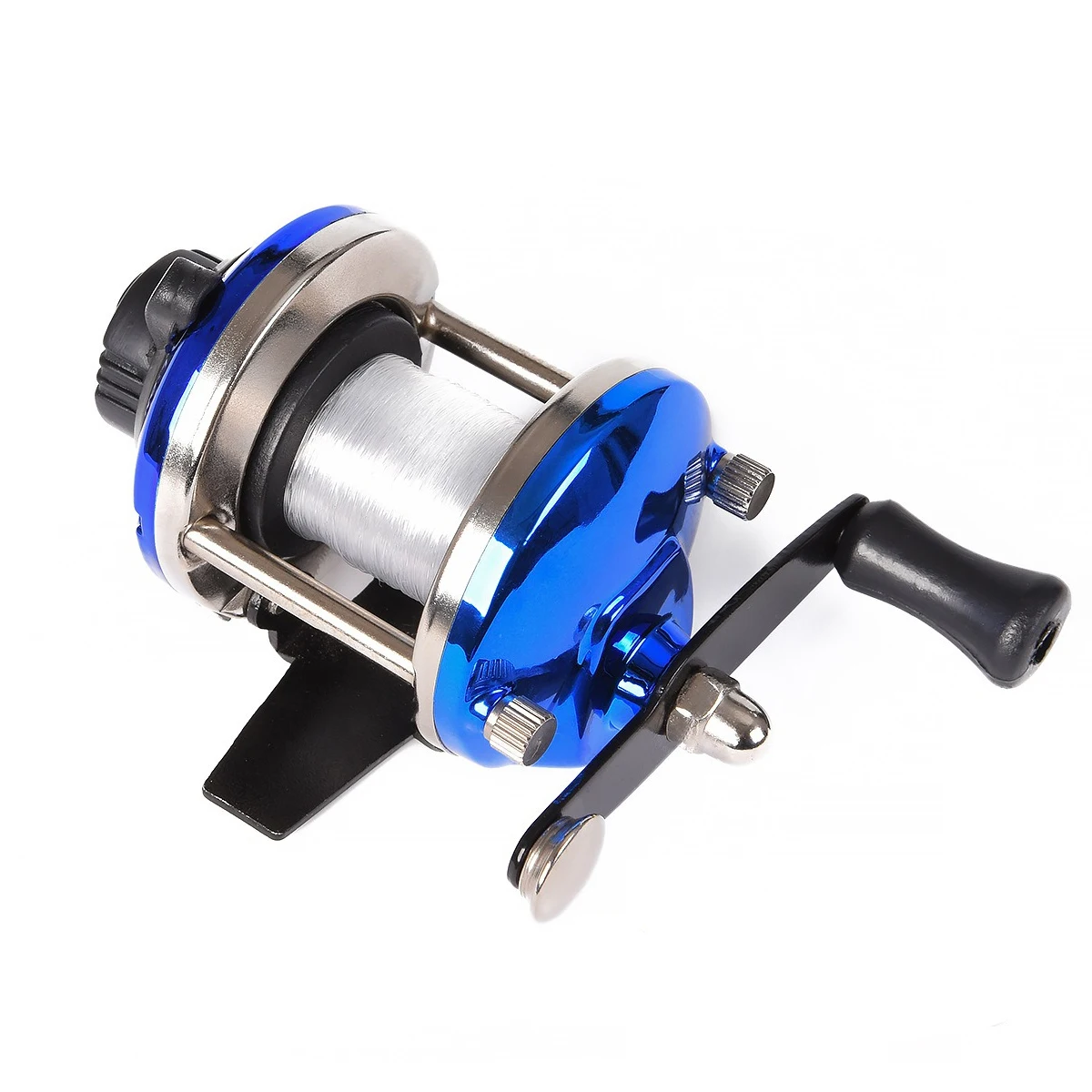 Carrete pequeño para pesca en hielo con nailon 0,2mm 50m - imagen 2