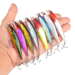 Señuelo Minnow Wobbler Crankbait hundido para carpa y Lucio