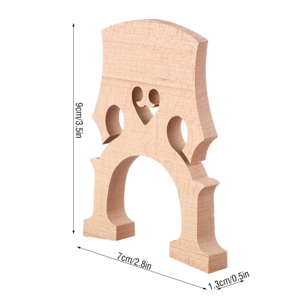 Puente para violonchelo profesional Maple – instalación sencilla - imagen 4