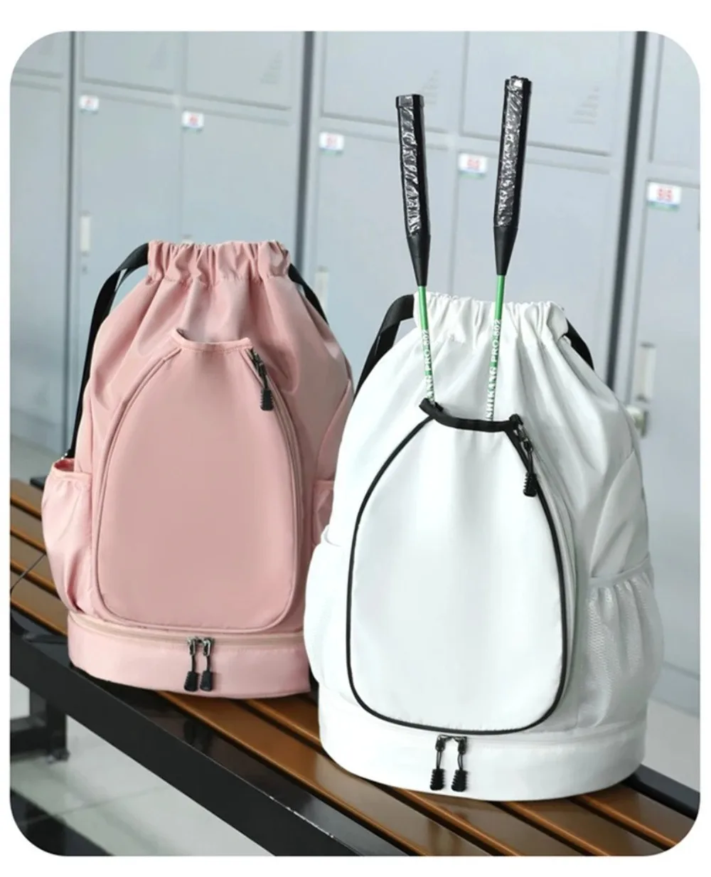 Vista de la mochila en uso