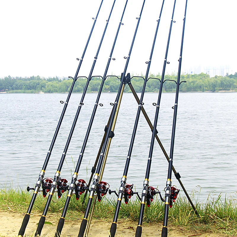 Carrete de pesca Serie 2000 color negro y rojo