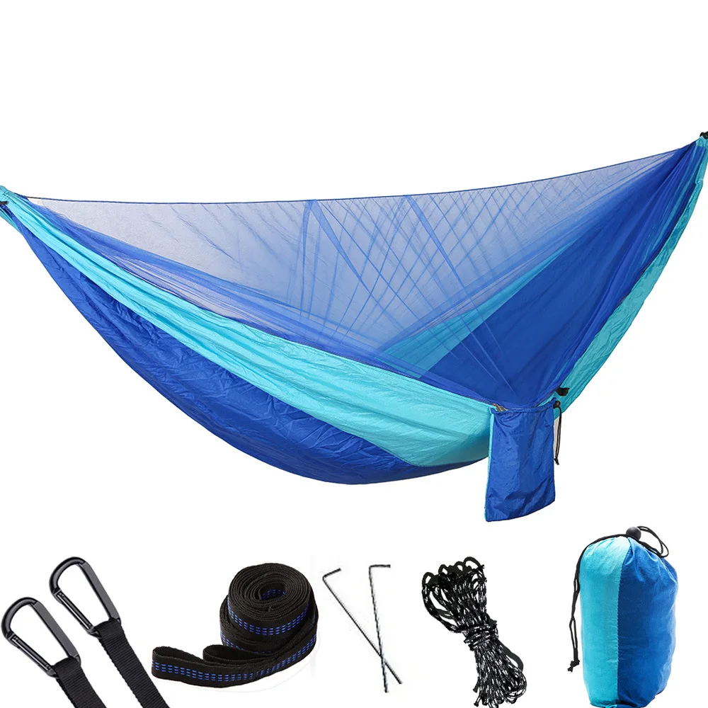Hamaca extendida para camping