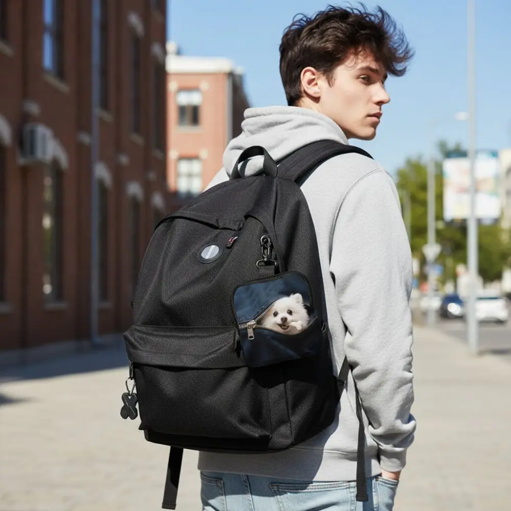 Bolsa compacta multifuncional