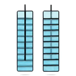 Organizador de Señuelos Enrollable 10 Bolsillos PVC Transparente