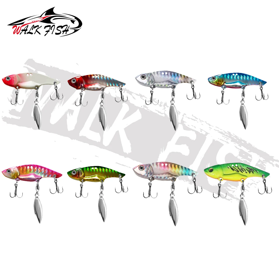Cuchara Giratoria Walk Fish VIB – Señuelo para trucha invierno - imagen 5