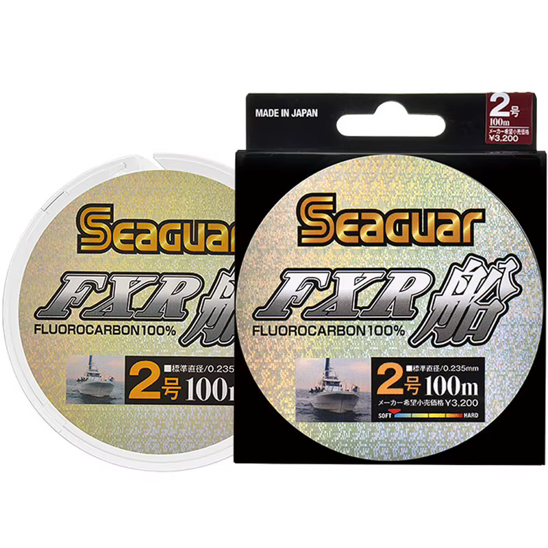 SEAGUAR FXR BOAT Fluorocarbono – Línea de pesca fuerte y flexible - imagen 2