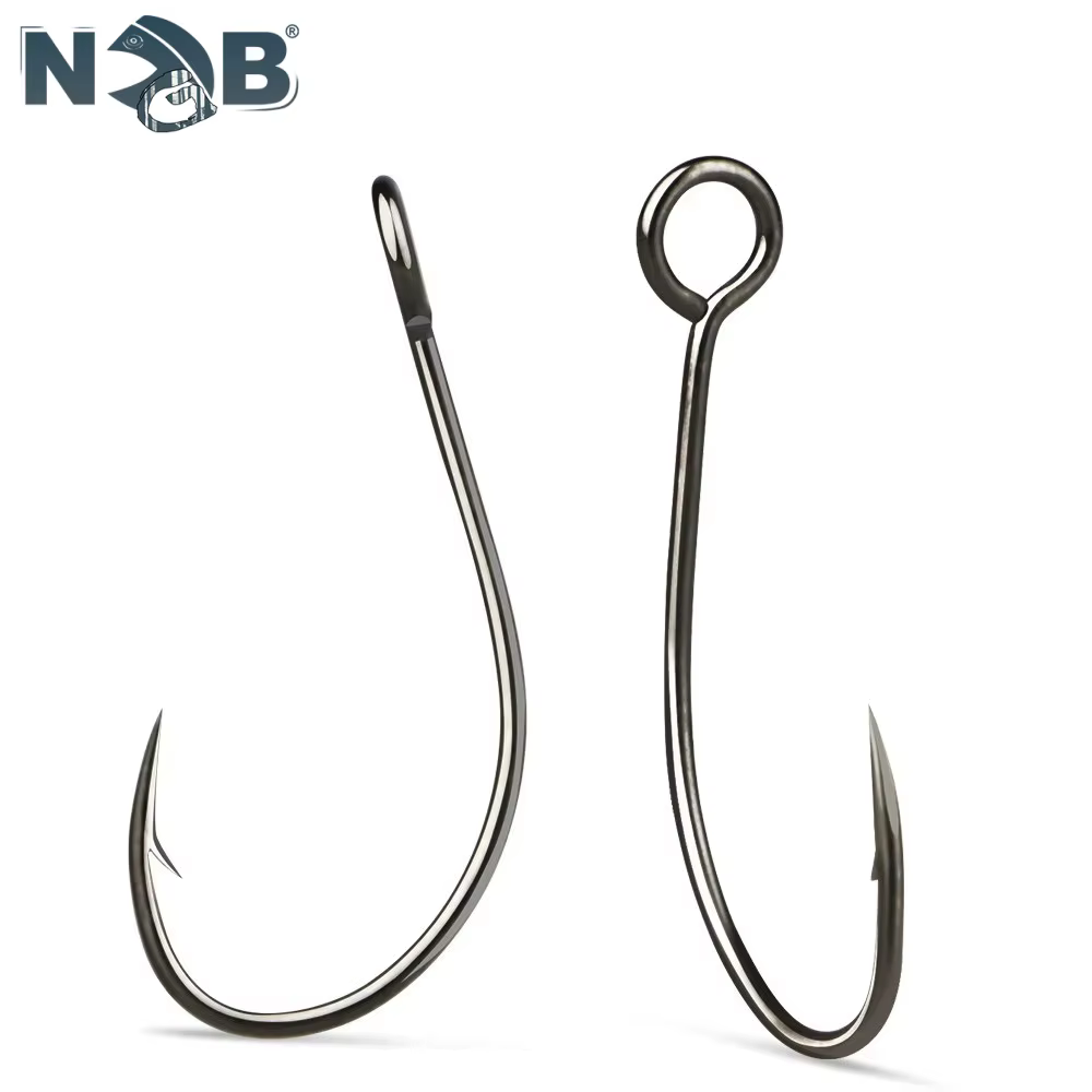 NGB Anzuelos Cuchara Acero Carbono – Señuelo Pesca Vinilo Marina