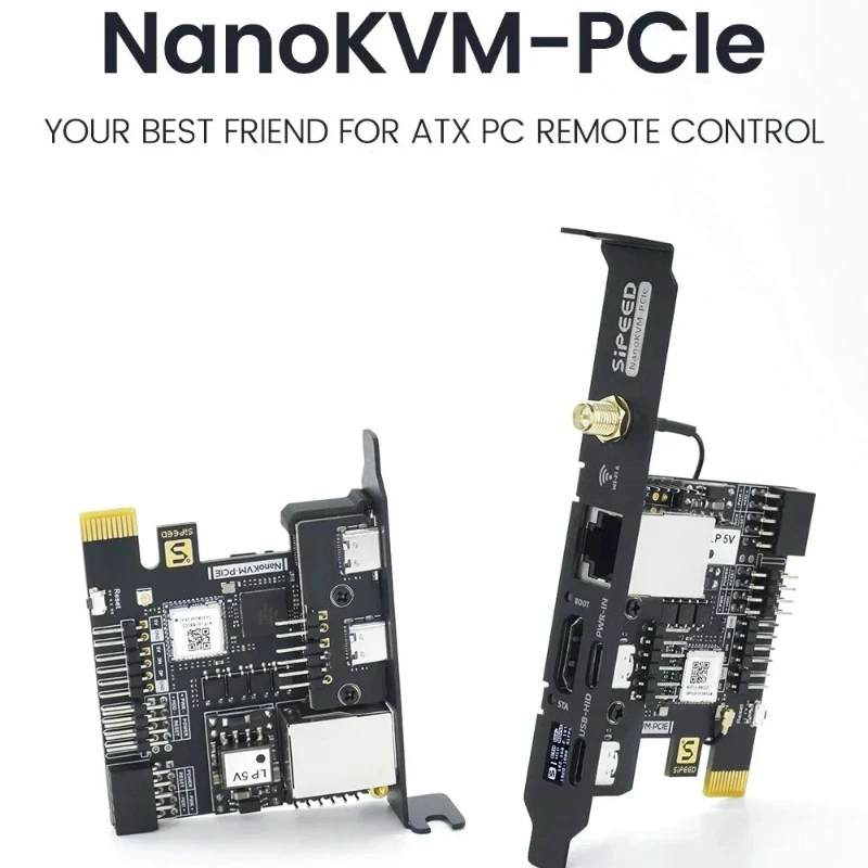 NanoKVM PCIe Sipeed KVM remoto UART HDMI USB para RISC-V - imagen 2
