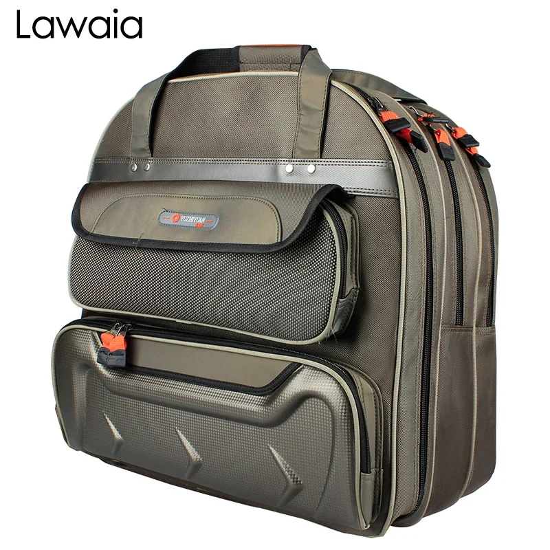Mochila impermeable Lawaia – Tres capas alta capacidad pesca - imagen 2