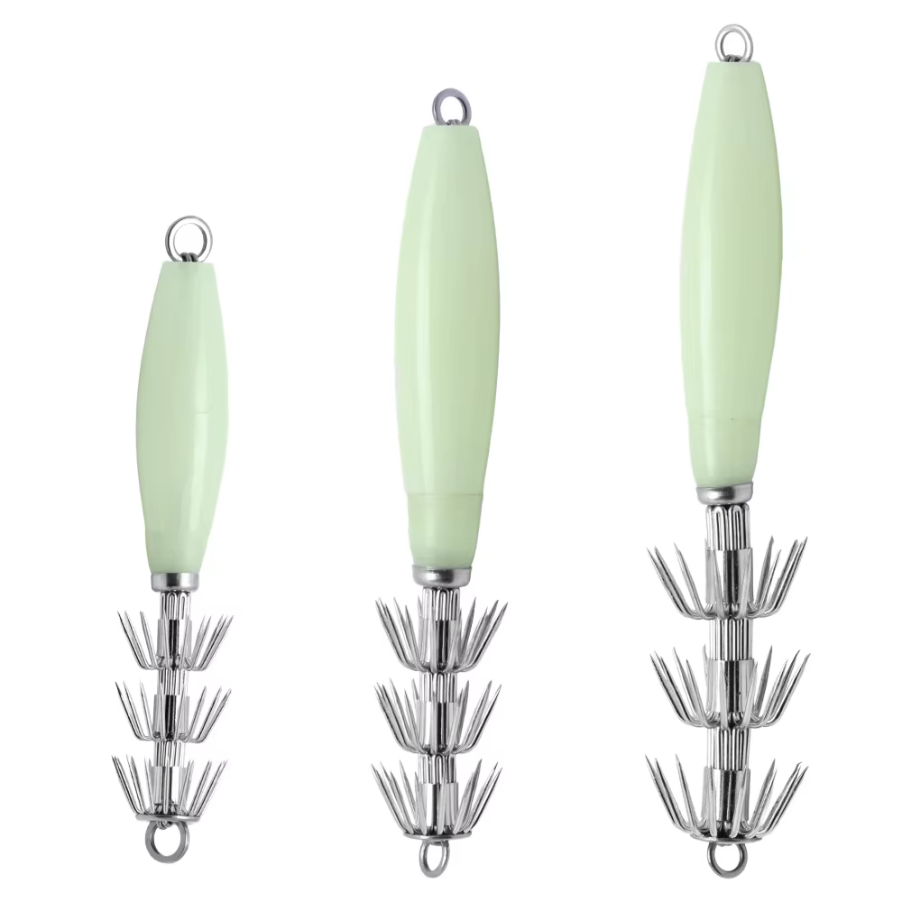 Jig de calamar triple capa gran tamaño para pesca en mar - imagen 4