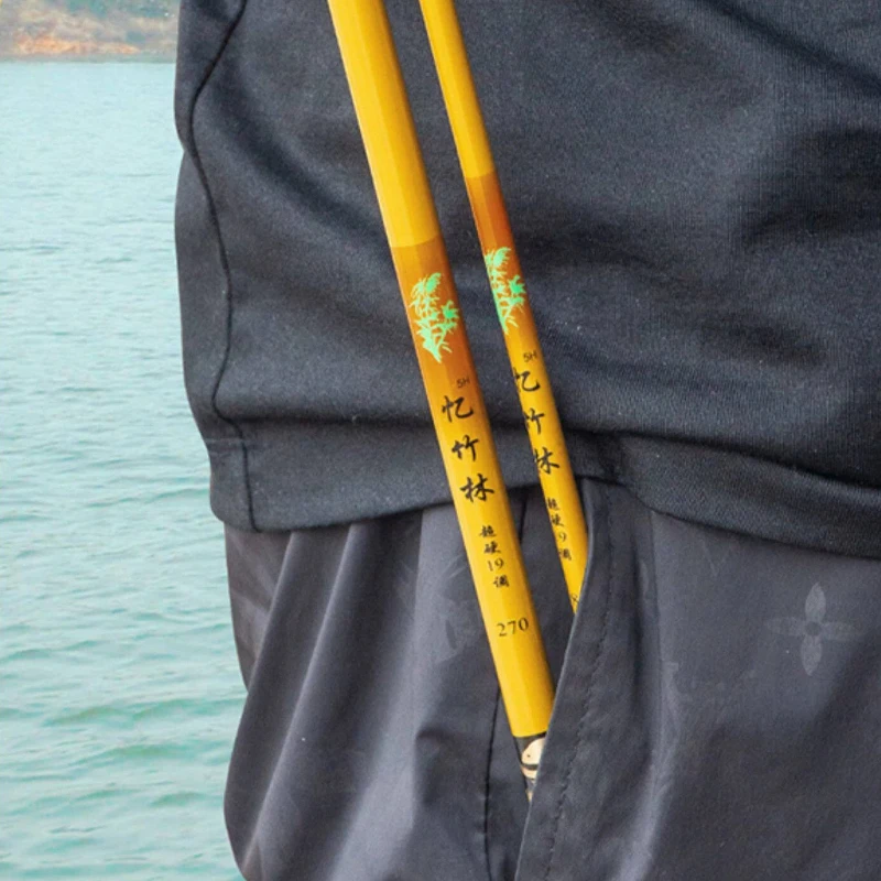 Caña ultraligera de bolsillo carbono para pesca en ríos - imagen 4