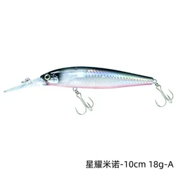 Swolfy Minnow hundido con sistema transferencia de peso y lámina flash
