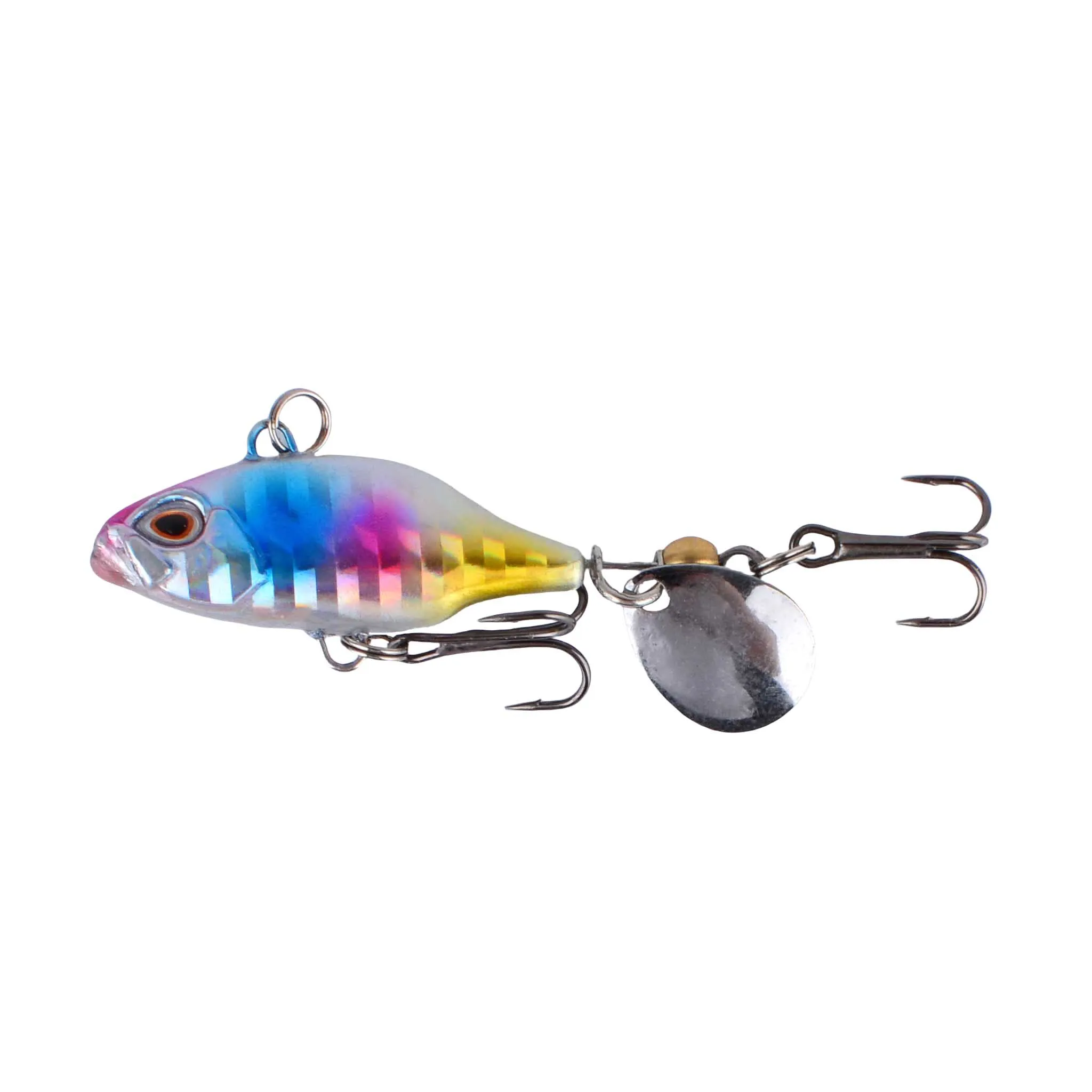 Señuelo giratorio VIB Wobbler con lentejuelas – Crankbait hundible - imagen 5