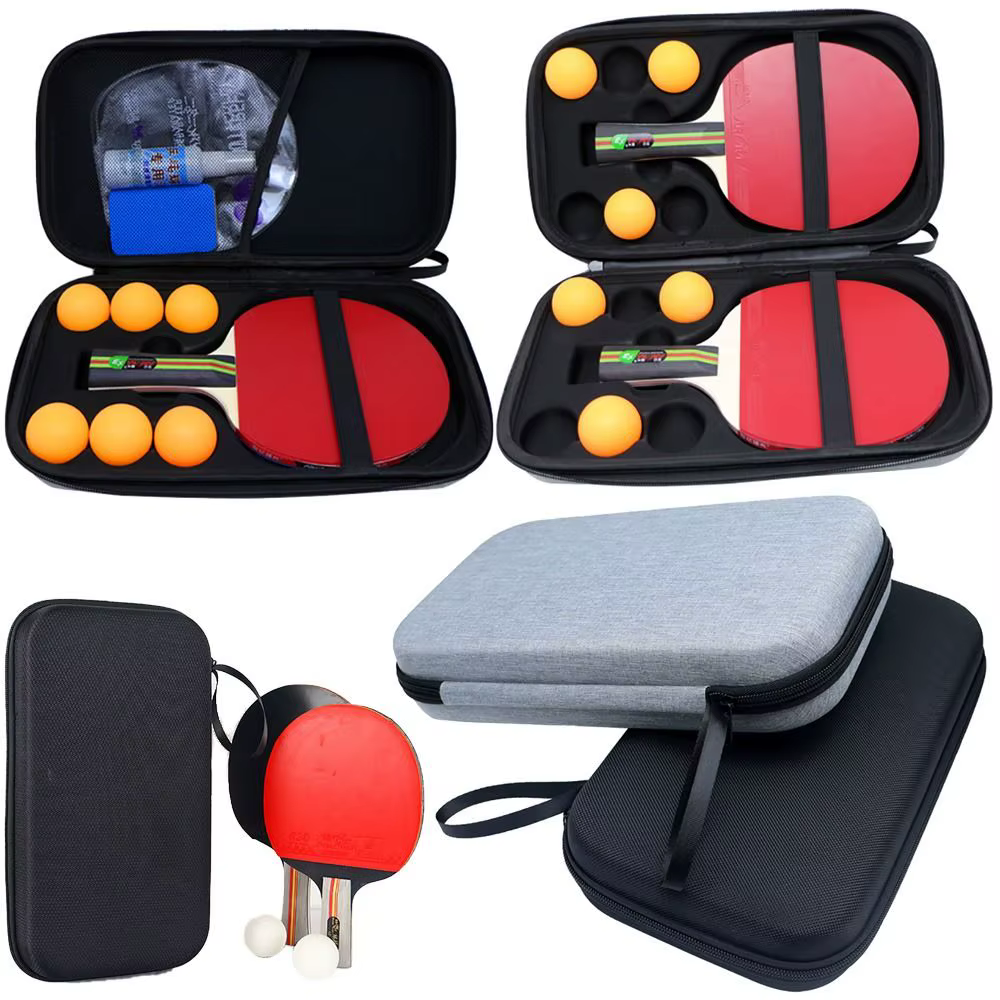 Estuche rígido EVA para palas de ping pong - Protección anticaída portátil - imagen 5