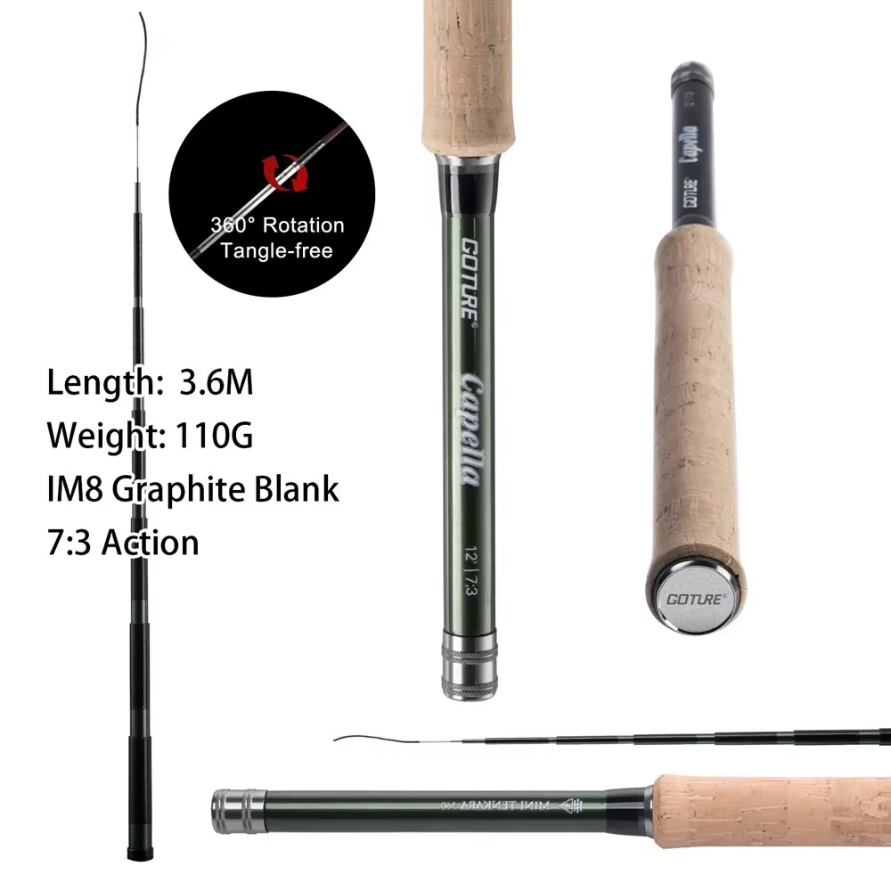 Goture Caña Tenkara Combo ultraligera para trucha - imagen 3