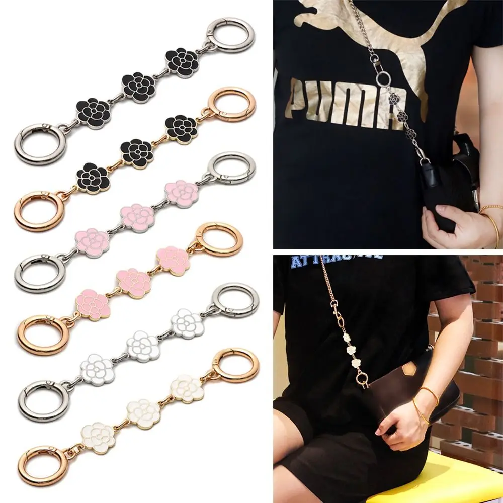 Cadena de extensión para bolso con forma de camelia, repuesto - imagen 3