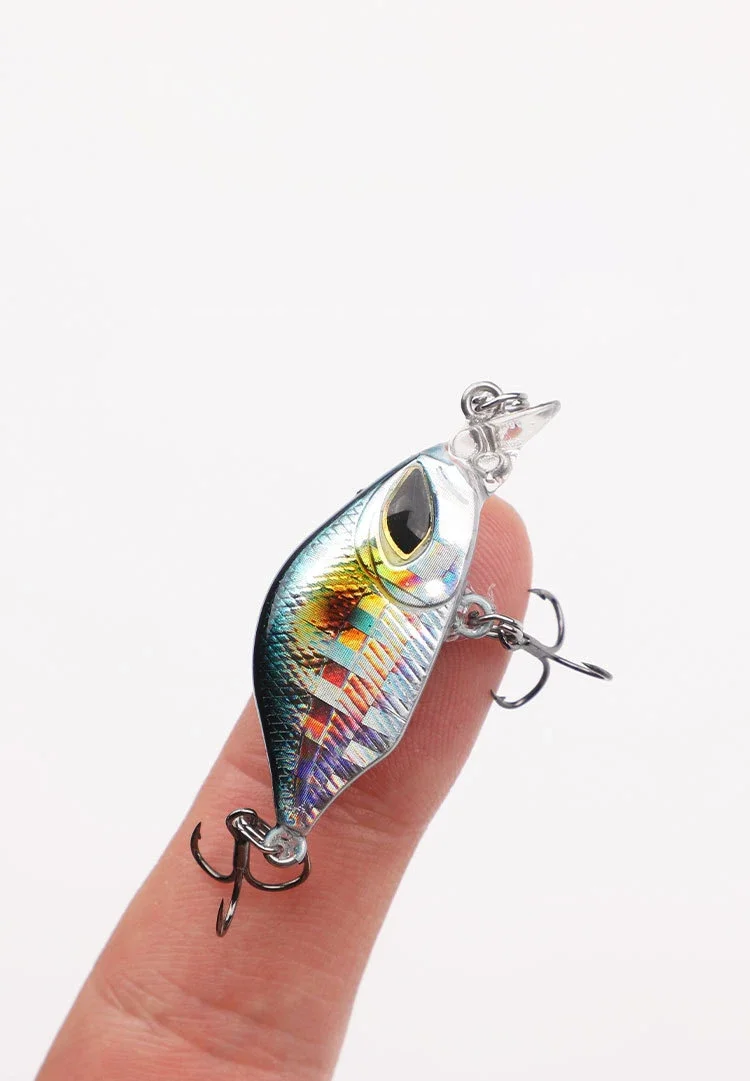 Detalle del señuelo para pesca ultraligera