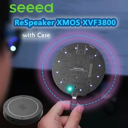 ReSpeaker XMOS XVF3800 micrófono IA con voz clara en ruido