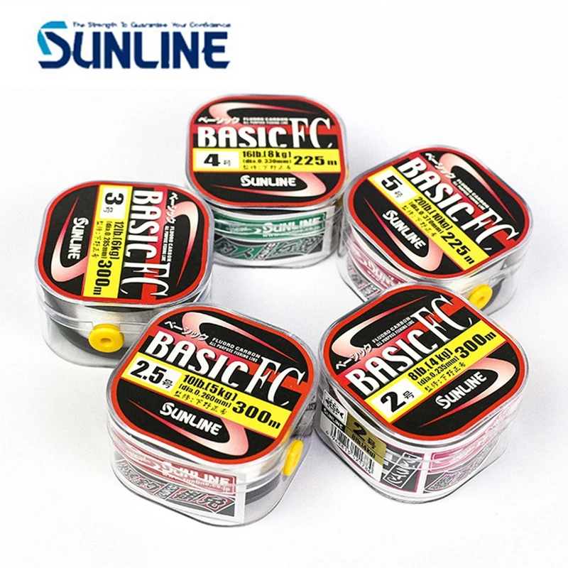 SUNLINE FC Línea de Pesca Fluorocarbono Transparente 2-20 LB - imagen 3