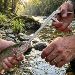 Alicates de pesca acero inoxidable sacaanzuelos