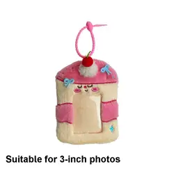 Funda Kawaii para Tarjetas 3″ con Llavero – Protector Suave para Fotos