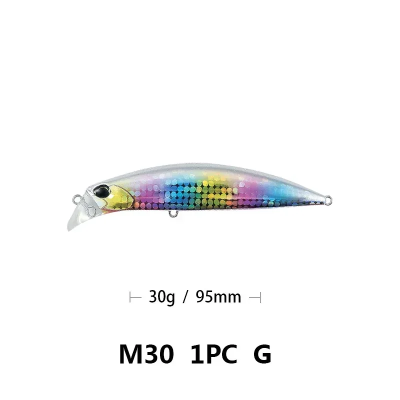 Señuelo Minnow Wobbler hundimiento Jerkbait para agua salada - imagen 2