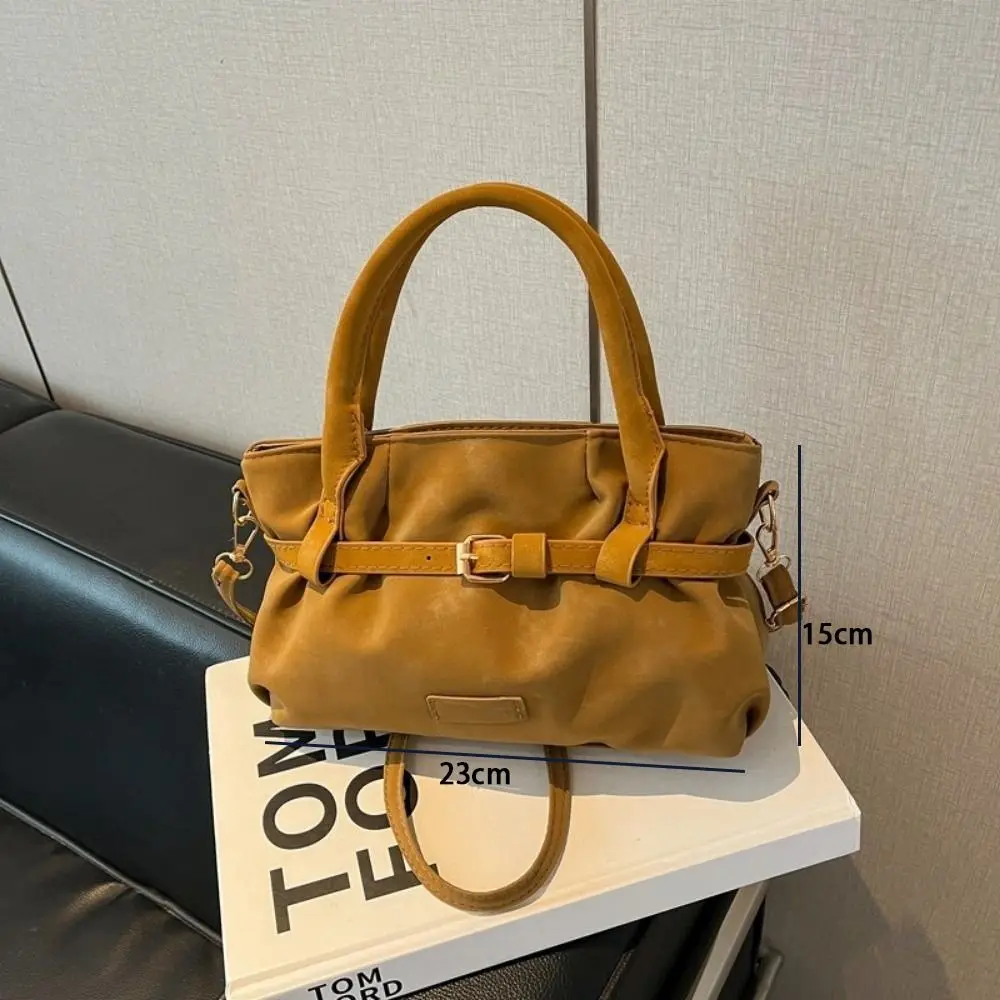 Bolso tote de PU para mujer gran capacidad, bandolera de hombro - imagen 5