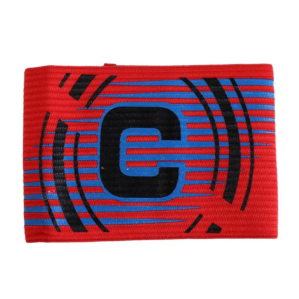 Brazalete de capitán de fútbol ajustable de nailon profesional