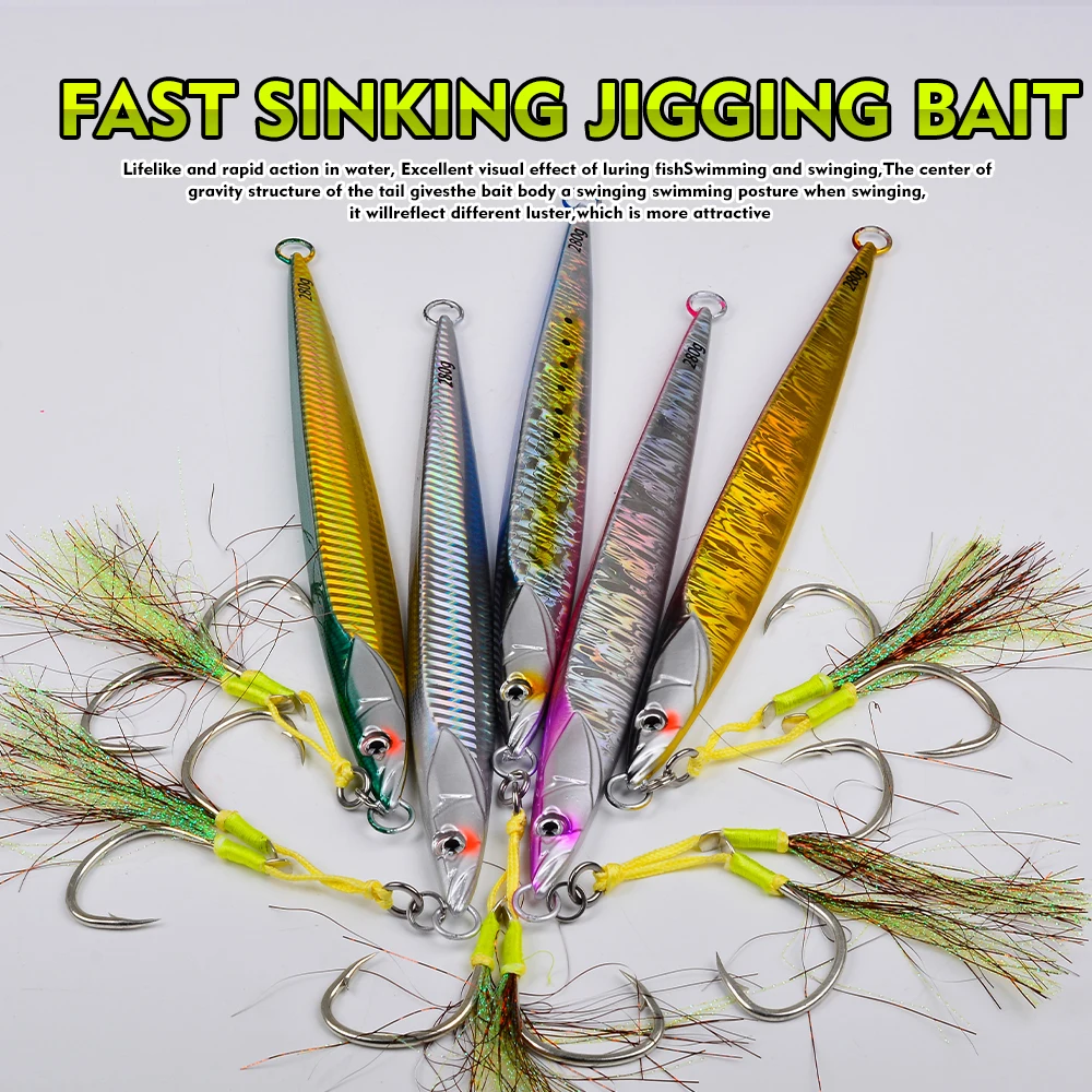 Señuelo Proberos para jigging vertical en agua salada