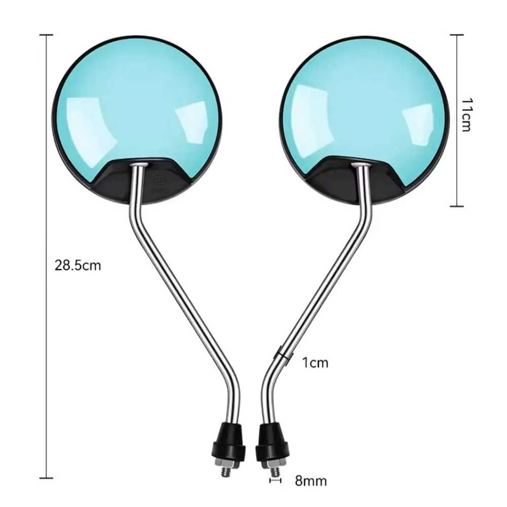 Espejo retrovisor universal para bicicleta eléctrica con rosca de 8mm