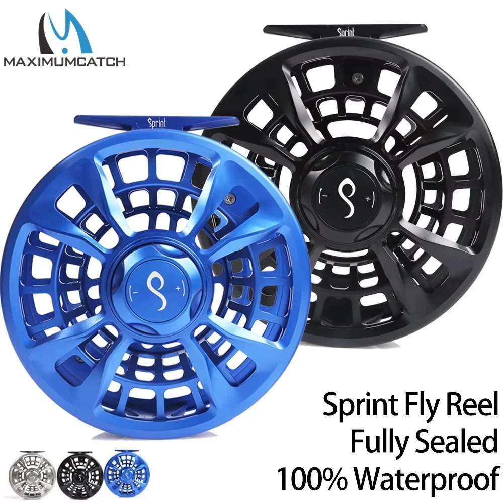 Carrete de mosca impermeable Maximumcatch SPRINT con drag suave - imagen 2
