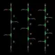 Líneas de pesca con anzuelos, soporte equilibrio 360° y brillo nocturno - imagen 4
