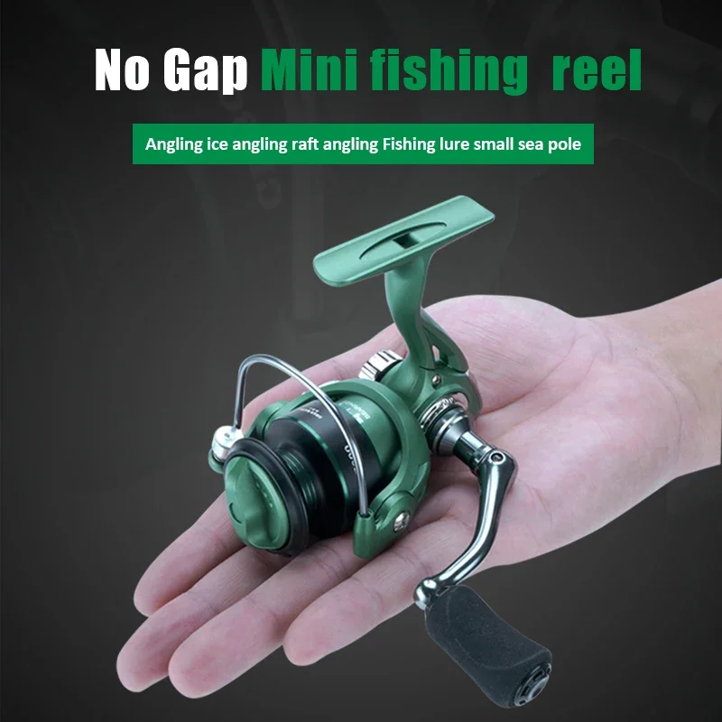 Huidiao carrete hielo ultraligero 500/800 – 5,2:1 3+1BB trucha - imagen 3
