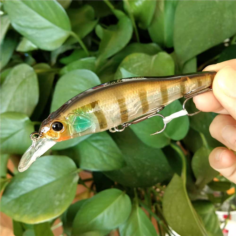 TSURINOYA 80SP Jerkbait suspendido 80mm tungsteno para lubina y lucio - imagen 4