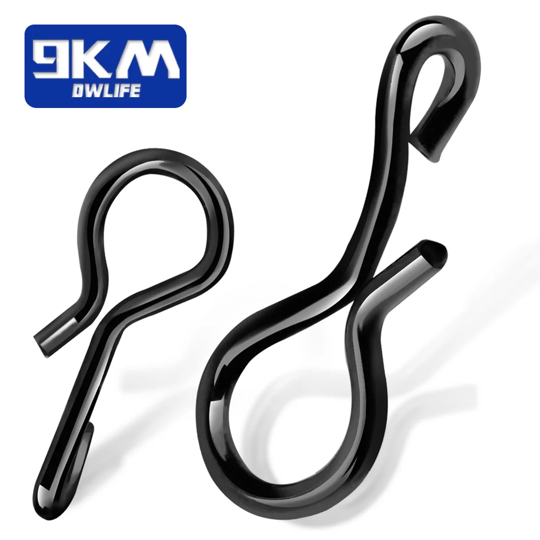 Gancho mosca conector señuelo y anillos para trucha premium calidad