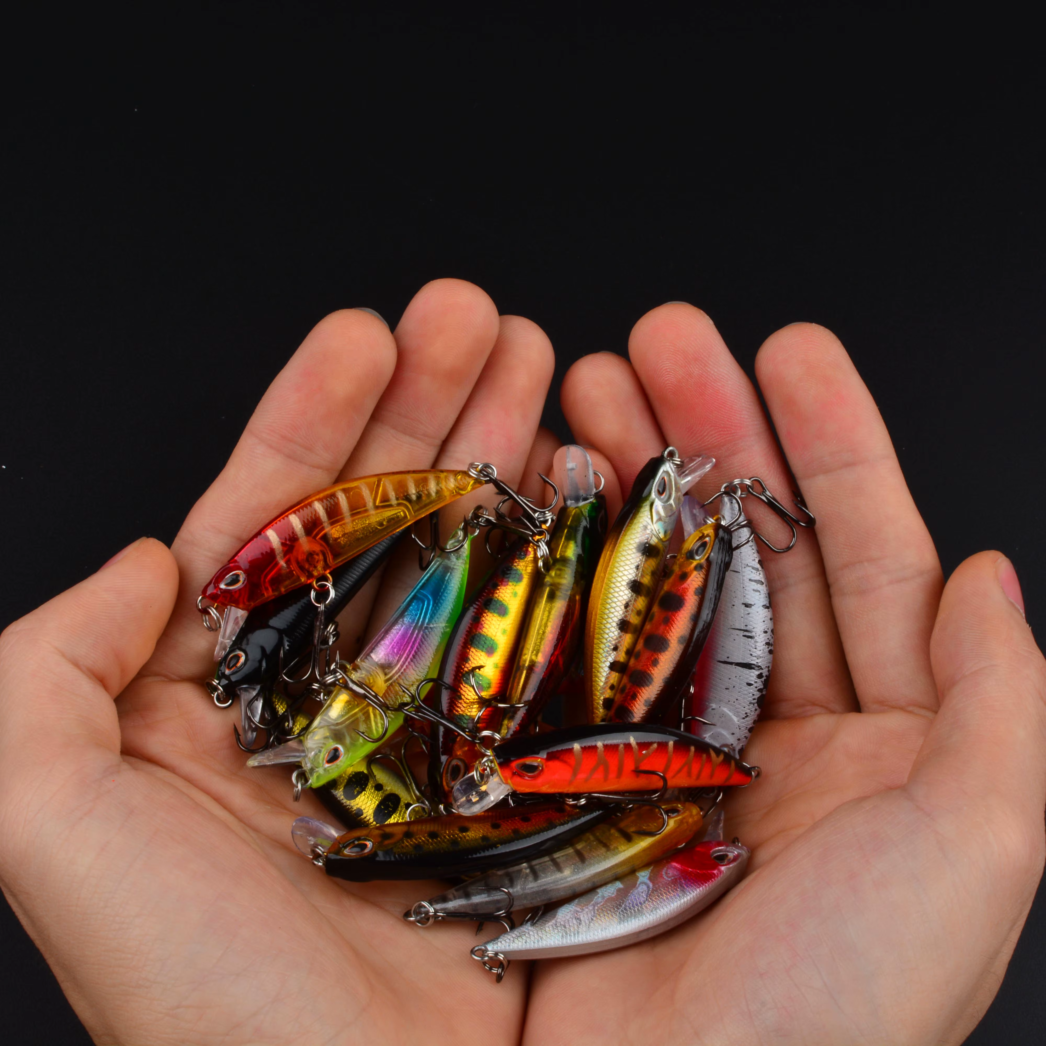 Jerkbait hundido Micro Minnow para trucha y lubina - imagen 4