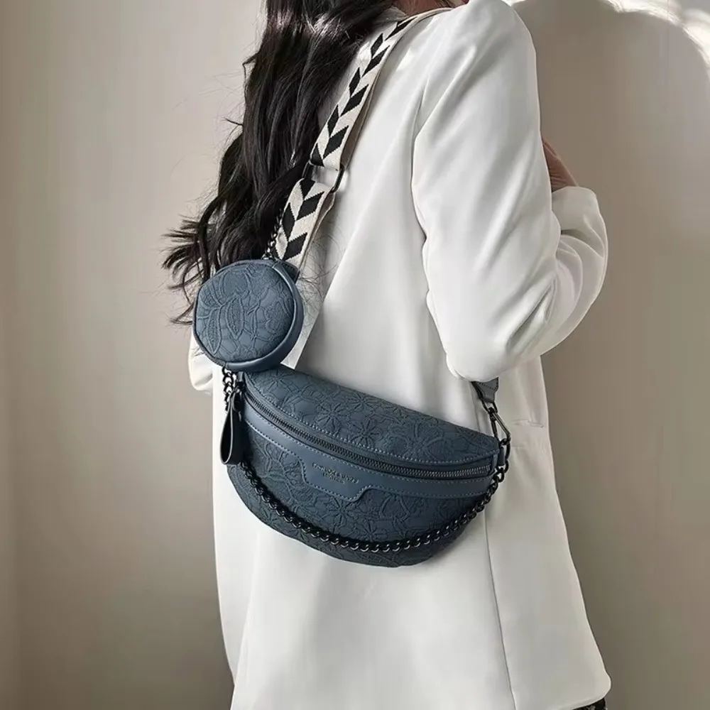 Bolso de Pecho de PU de alta calidad con bordado de lujo - imagen 2
