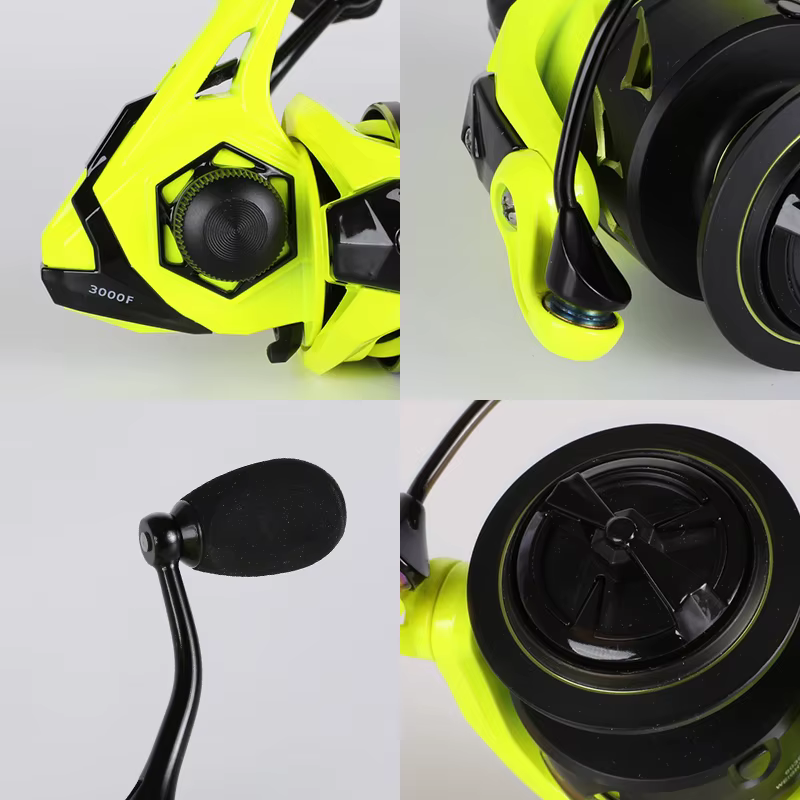 MIFINE Crescent Carrete giratorio para pesca a spinning - imagen 2