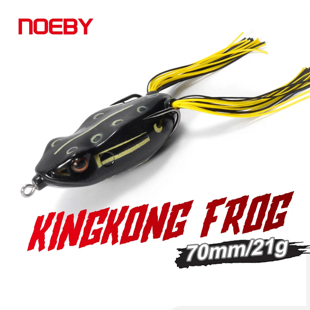 Noeby Rana Walking – Señuelo Frog cuerpo hueco para bass y perca - imagen 2