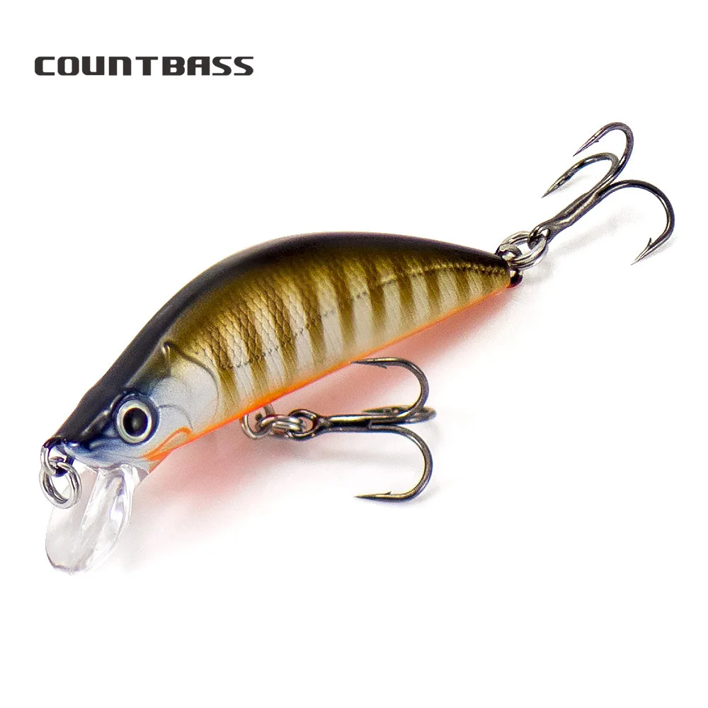 COUNTBASS Wobbler Trucha Minnow hundido para trucha y perca - imagen 2