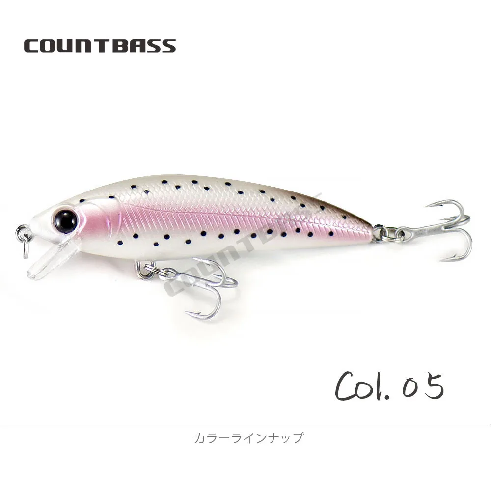 Countbass Minnow crankbait flotante para pesca de black bass - imagen 4