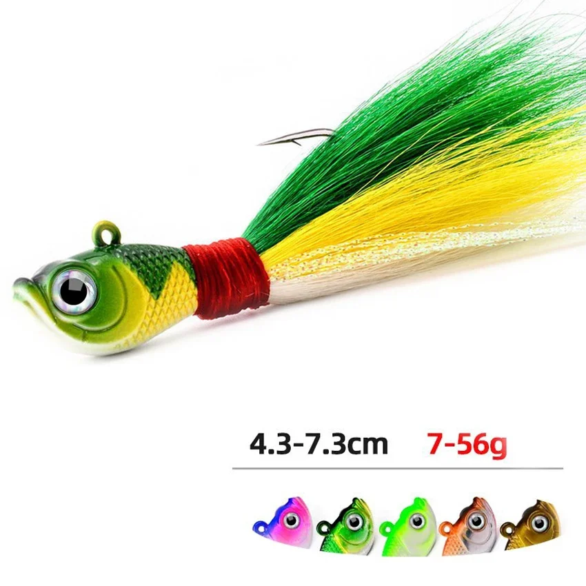 Jig Heads Caballo Glow para lubina 7-56g - imagen 2