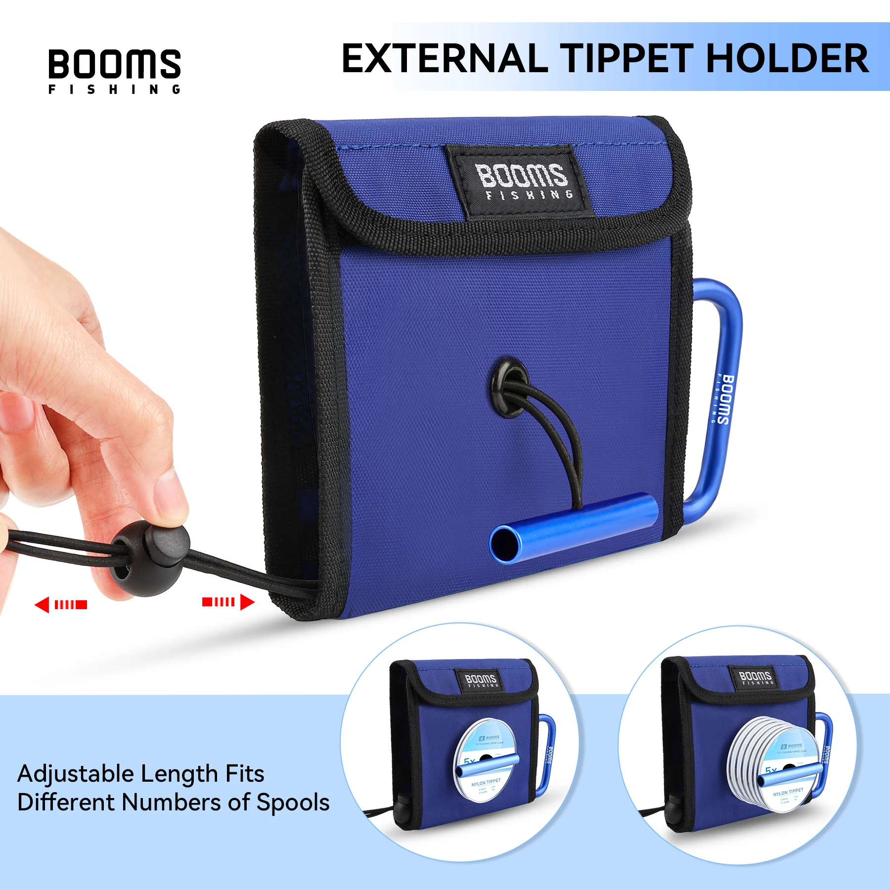 Bolsa Aparejos Booms Fishing SH2 – Cartera 10 bolsillos mosca y tippet