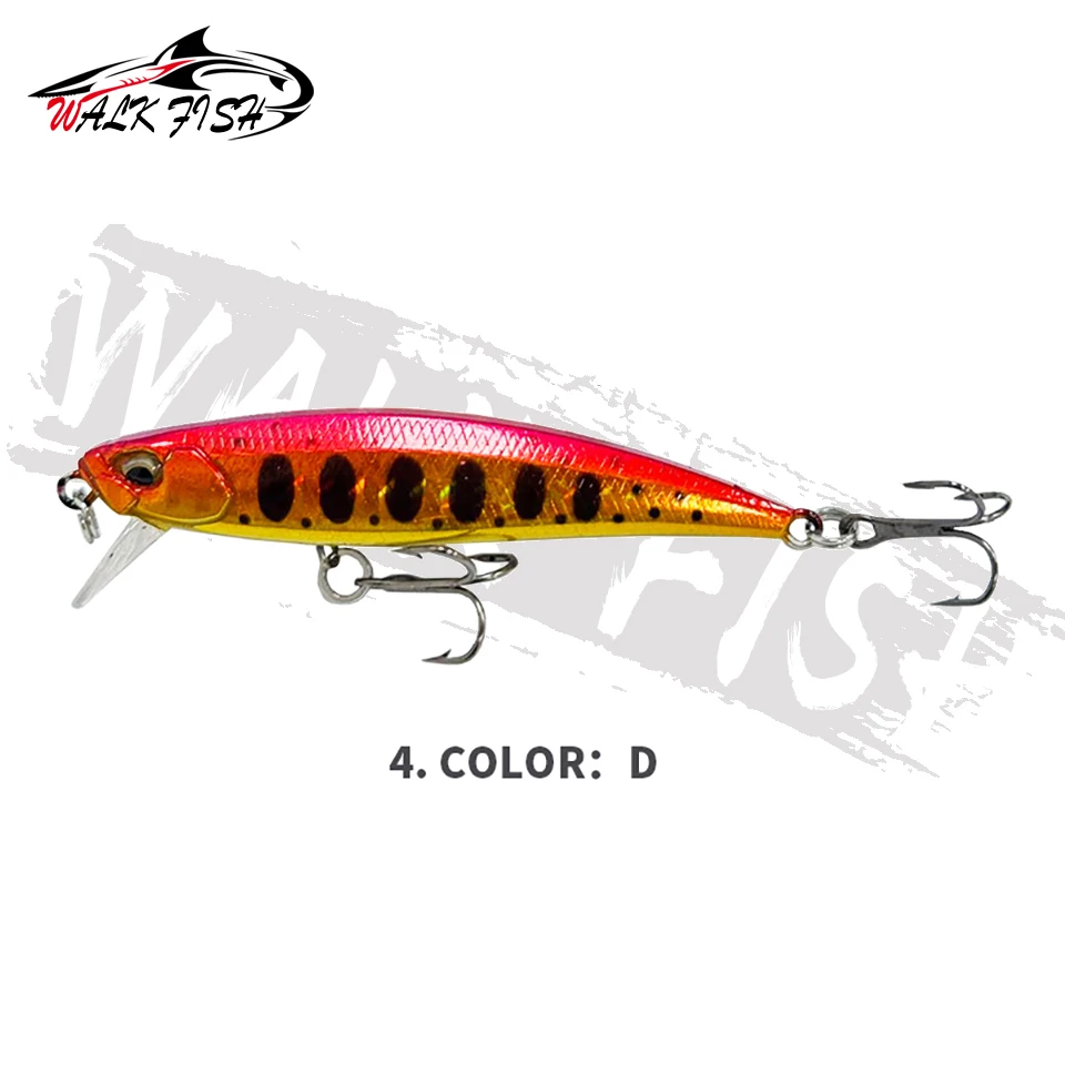 WALK FISH Intruder Stream señuelo minnow hundido para carpa y lubina - imagen 3