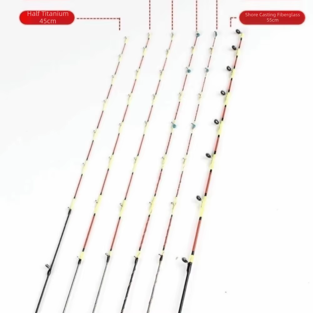 Puntera Titanio 55 cm – Punta Redonda Maciza para Caña - imagen 3