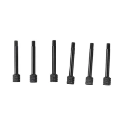 Tornillos puente de guitarra bloqueo cuerdas negras metal
